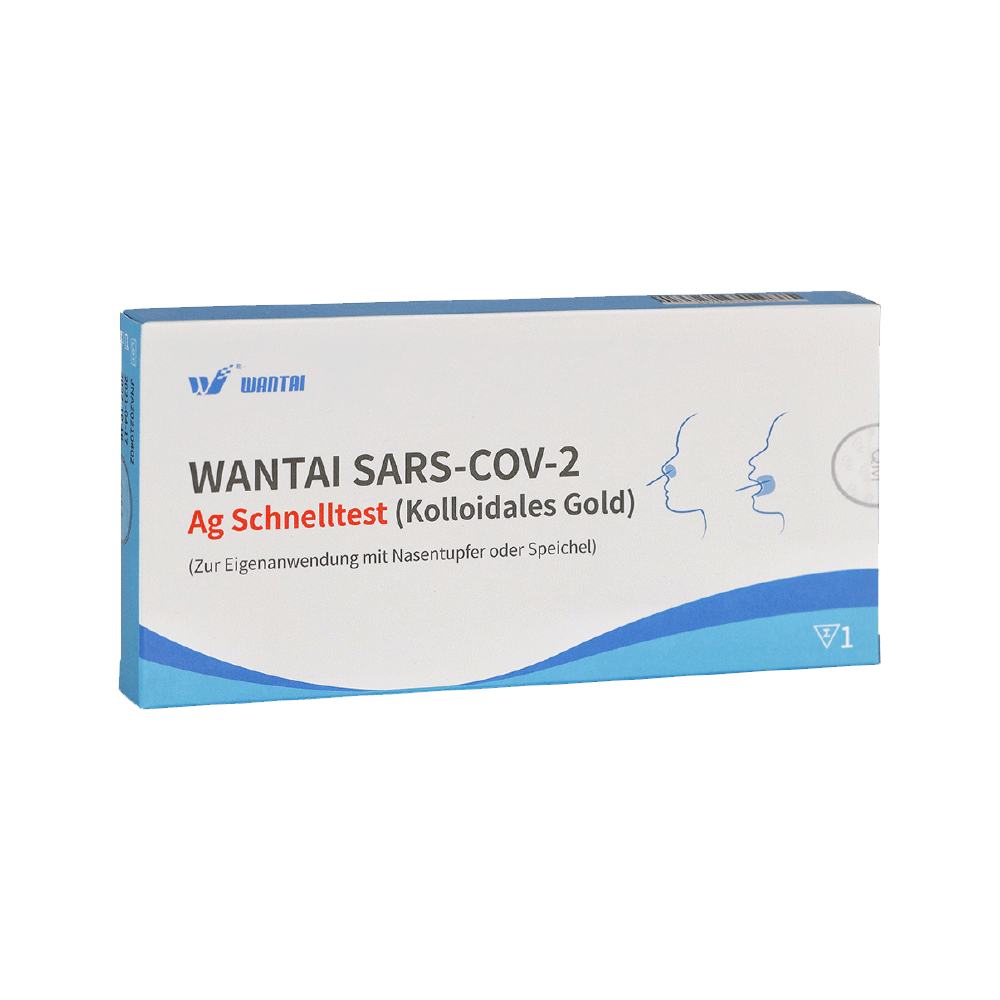 WANTAI SARS-COV-2 Ag Schnelltest, einzelverpackt, Laientest besonders für Kinder geeignet
