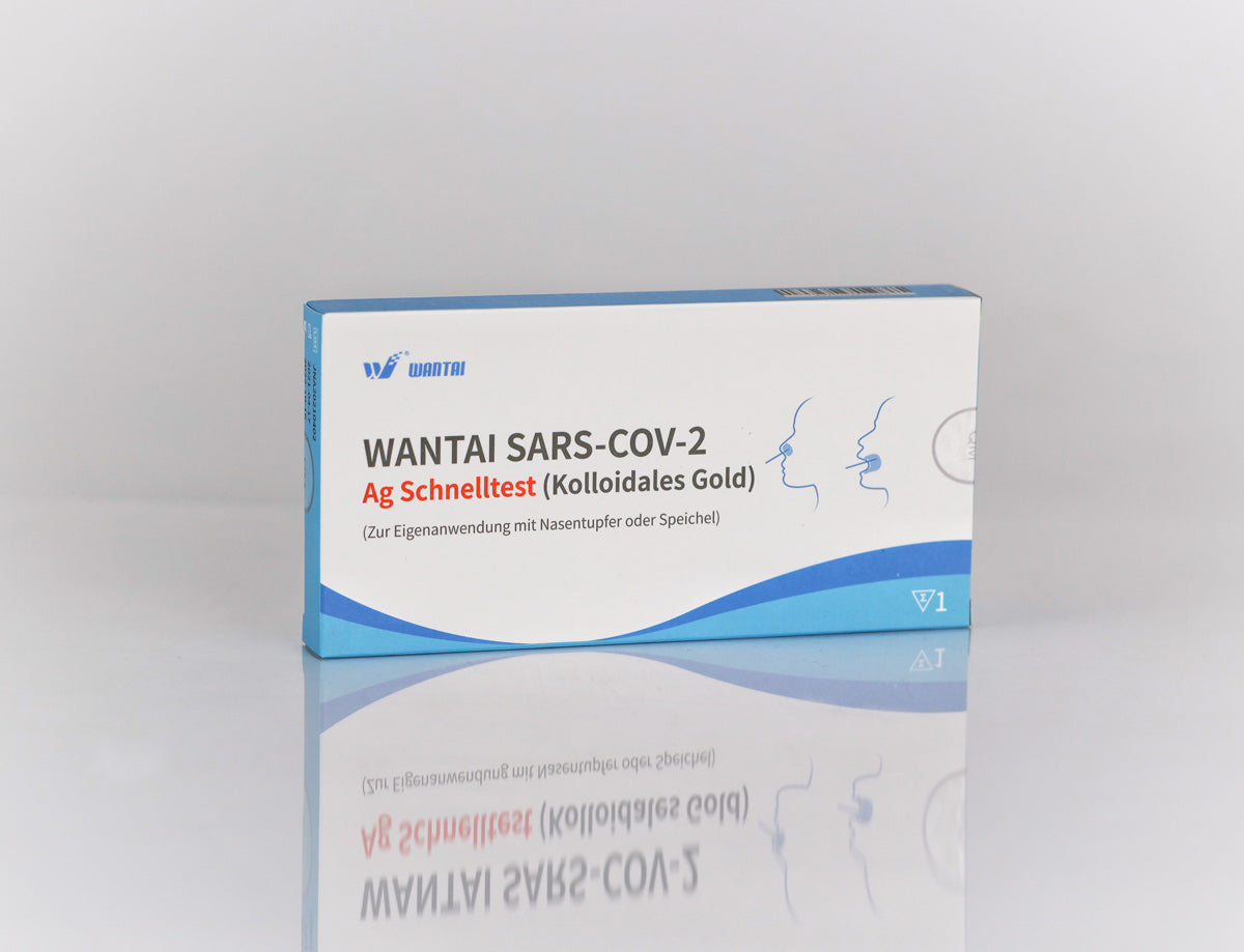 WANTAI SARS-COV-2 Ag Schnelltest, einzelverpackt, Laientest besonders für Kinder geeignet